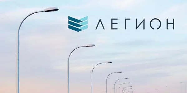 Освещение участка дороги близ Сургута в 23 км.